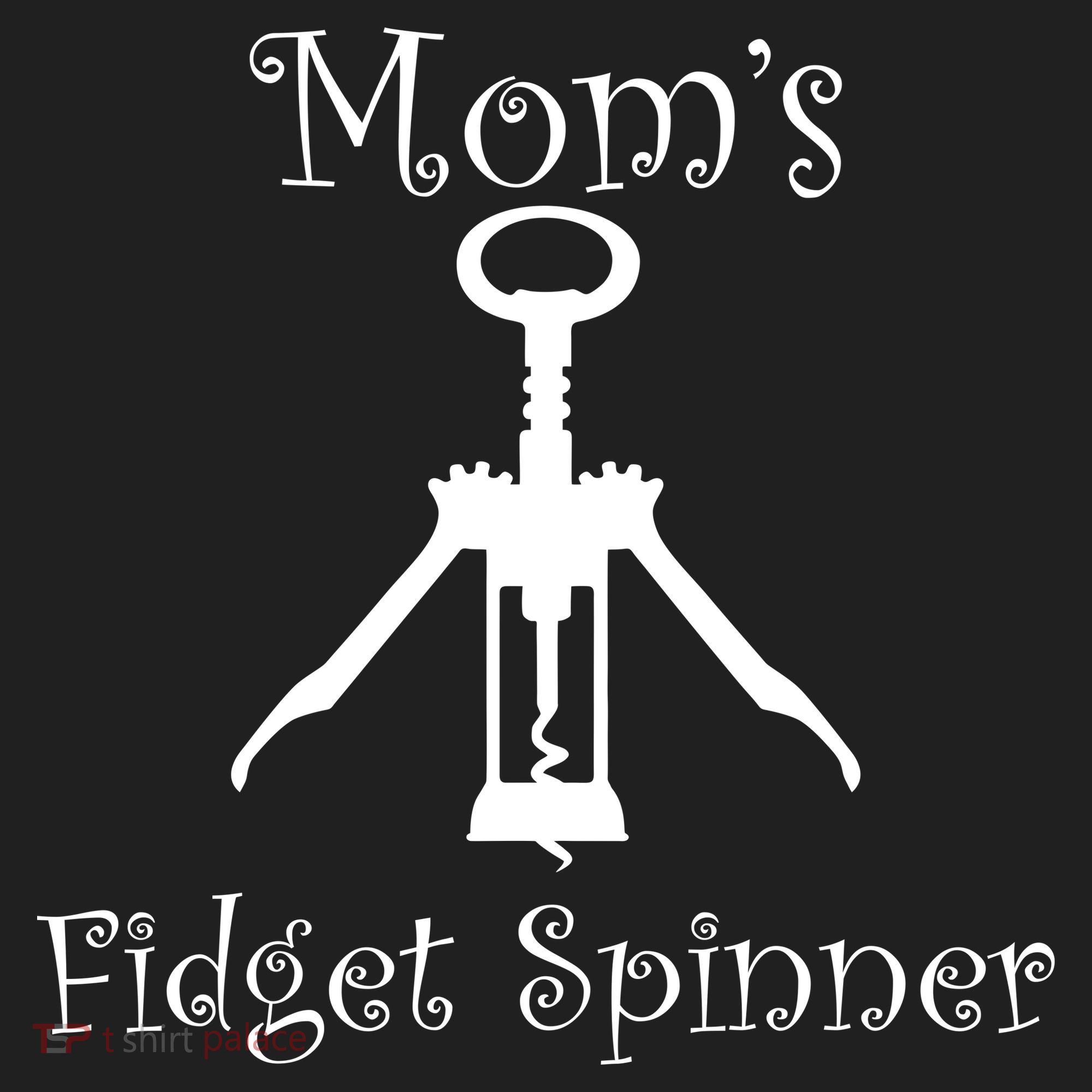 Mom's Fidget Spinner Wine Bottle Opener Hat