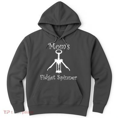 Mom's Fidget Spinner Wine Bottle Opener Hoodie