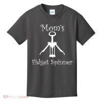 Mom's Fidget Spinner Wine Bottle Opener Kids T-Shirt thumb 0