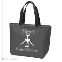Mom's Fidget Spinner Wine Bottle Opener Tote Bag thumb 3