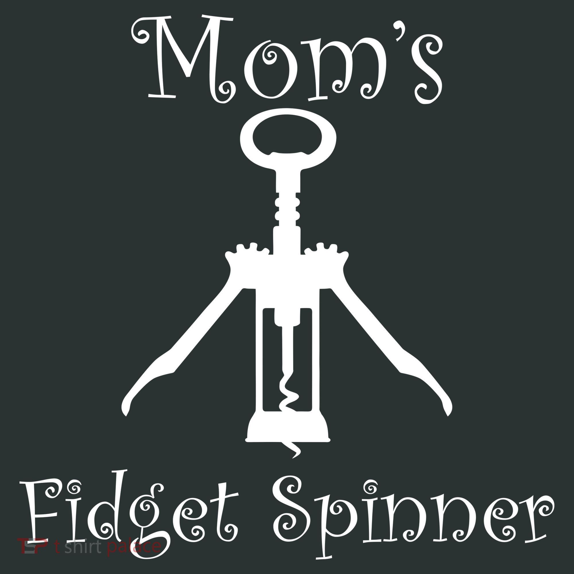 Mom's Fidget Spinner Wine Bottle Opener Tote Bag