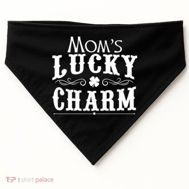 Mom's Lucky Charm USA-Made Doggie Bandana