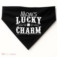 Mom's Lucky Charm USA-Made Doggie Bandana thumb 0