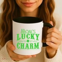 Mom's Lucky Charm Coffee Mug thumb 3