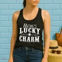 Mom's Lucky Charm Women's Tank Top thumb 2