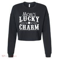 Mom's Lucky Charm Cropped Pullover Crew thumb 0