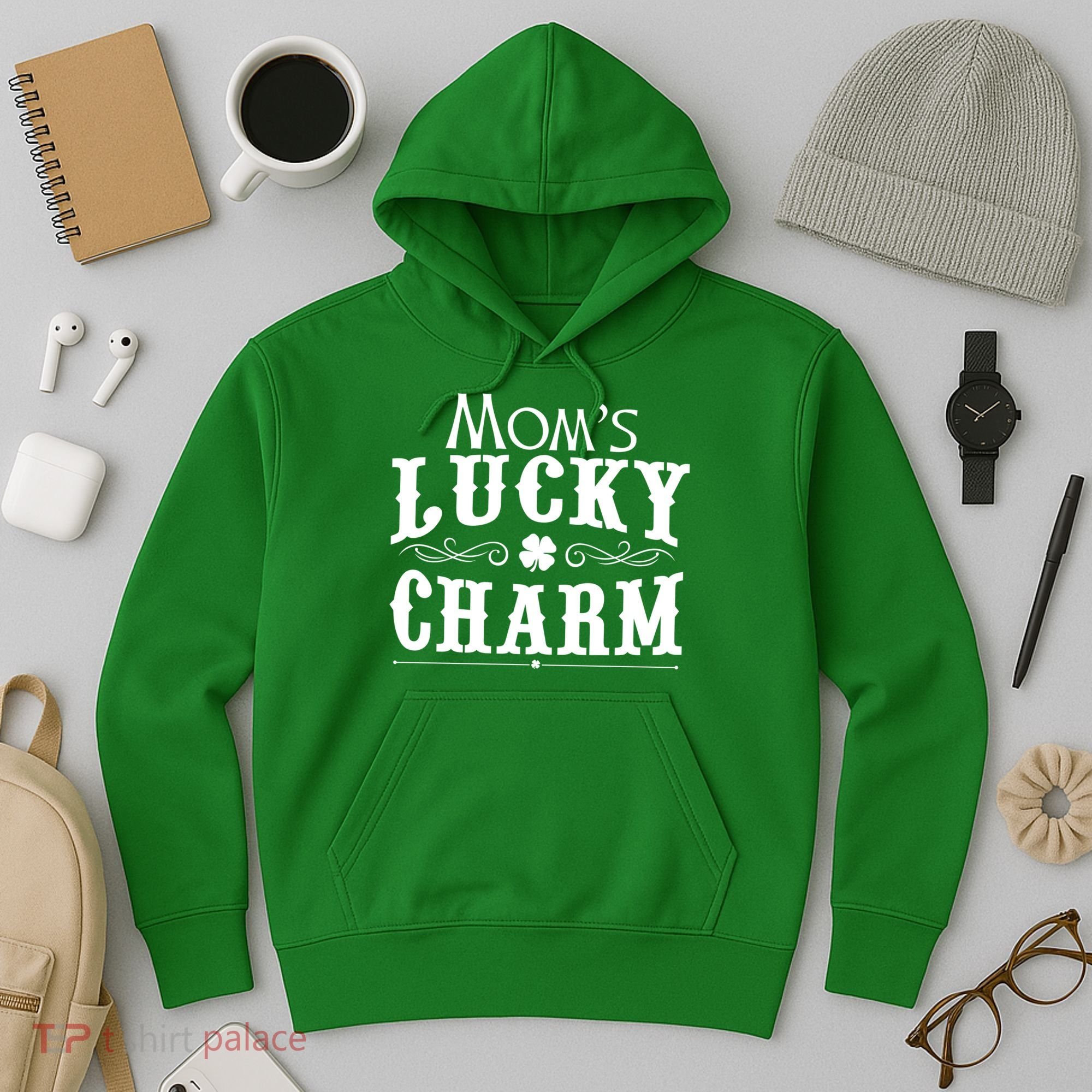 Mom's Lucky Charm Hoodie