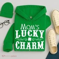 Mom's Lucky Charm Hoodie thumb 4