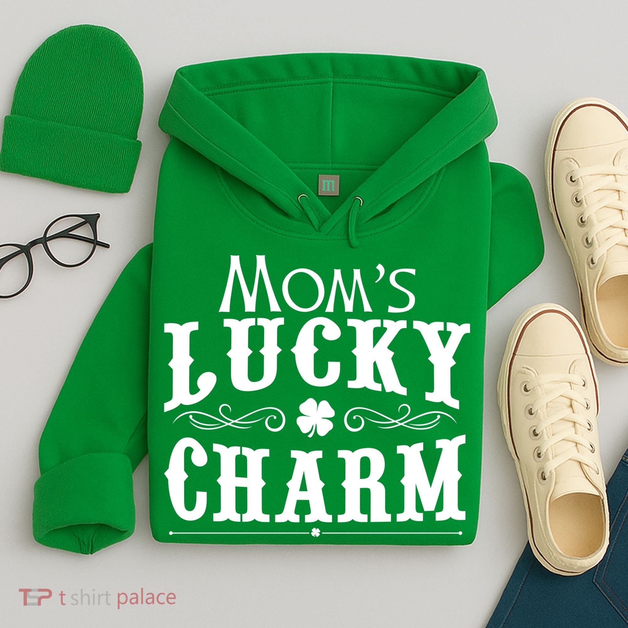 Mom's Lucky Charm Hoodie