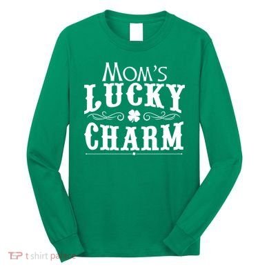 Mom's Lucky Charm Long Sleeve Shirt