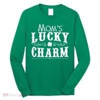 Mom's Lucky Charm Long Sleeve Shirt thumb 0