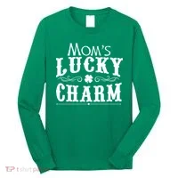 Mom's Lucky Charm Long Sleeve Shirt thumb 0
