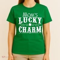 Mom's Lucky Charm T-Shirt thumb 4