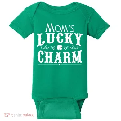 Mom's Lucky Charm Baby Bodysuit