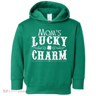 Mom's Lucky Charm Toddler Hoodie