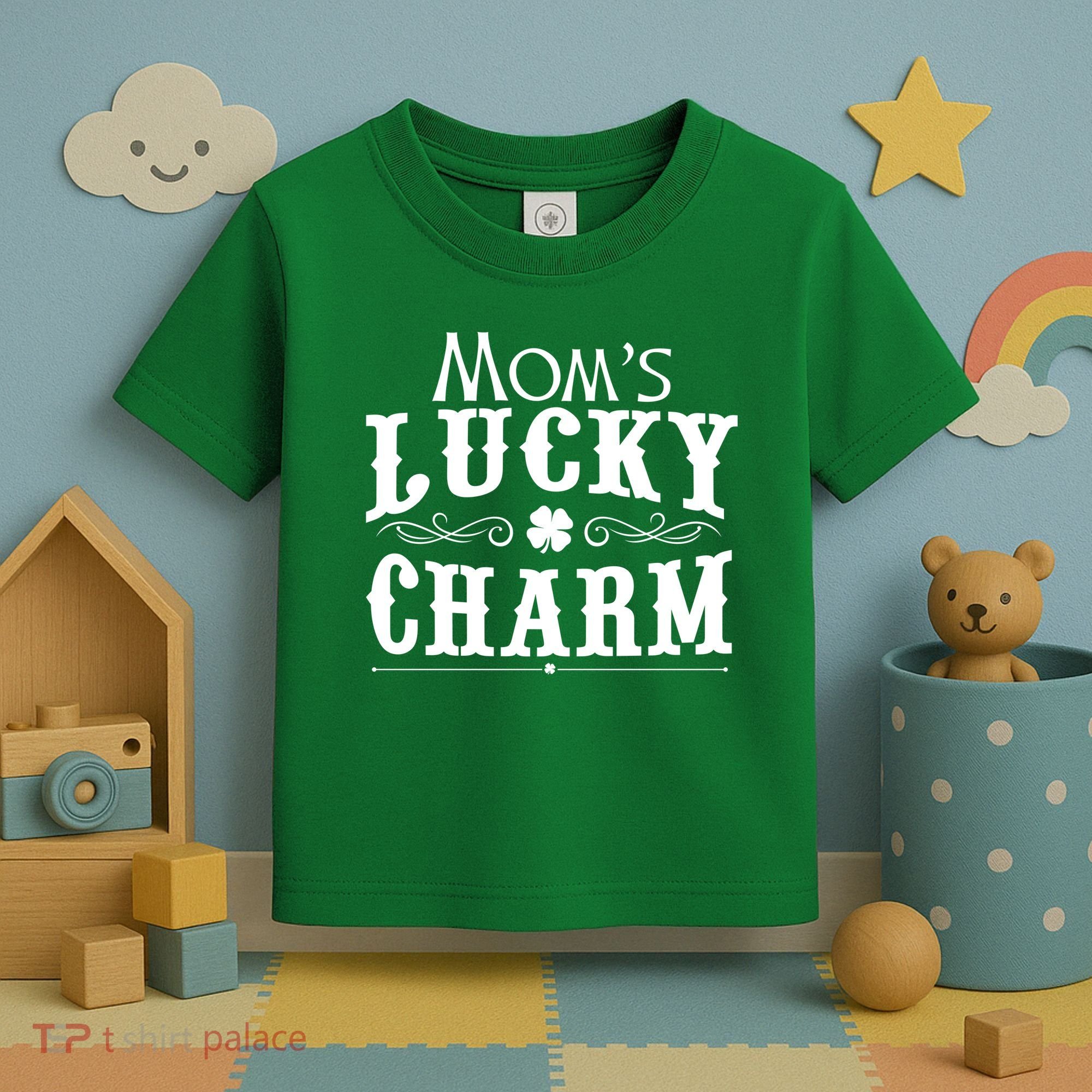Mom's Lucky Charm Toddler T-Shirt