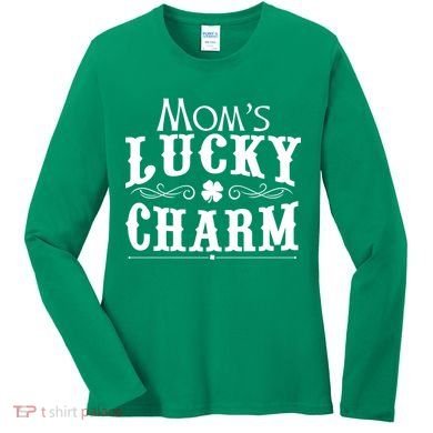 Mom's Lucky Charm Women's Long Sleeve Shirt