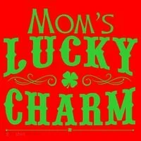 Mom's Lucky Charm Santa Hat thumb 1
