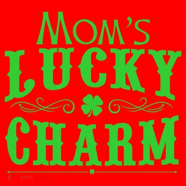 Mom's Lucky Charm Santa Hat