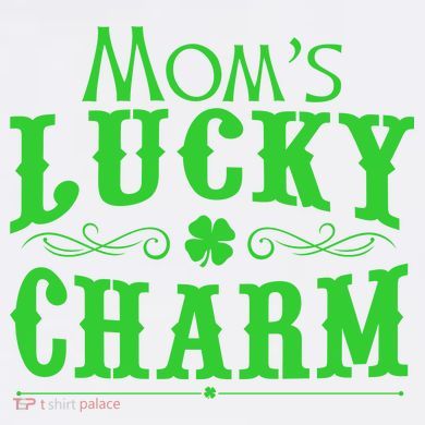 Mom's Lucky Charm Garment-Dyed Sweatshirt