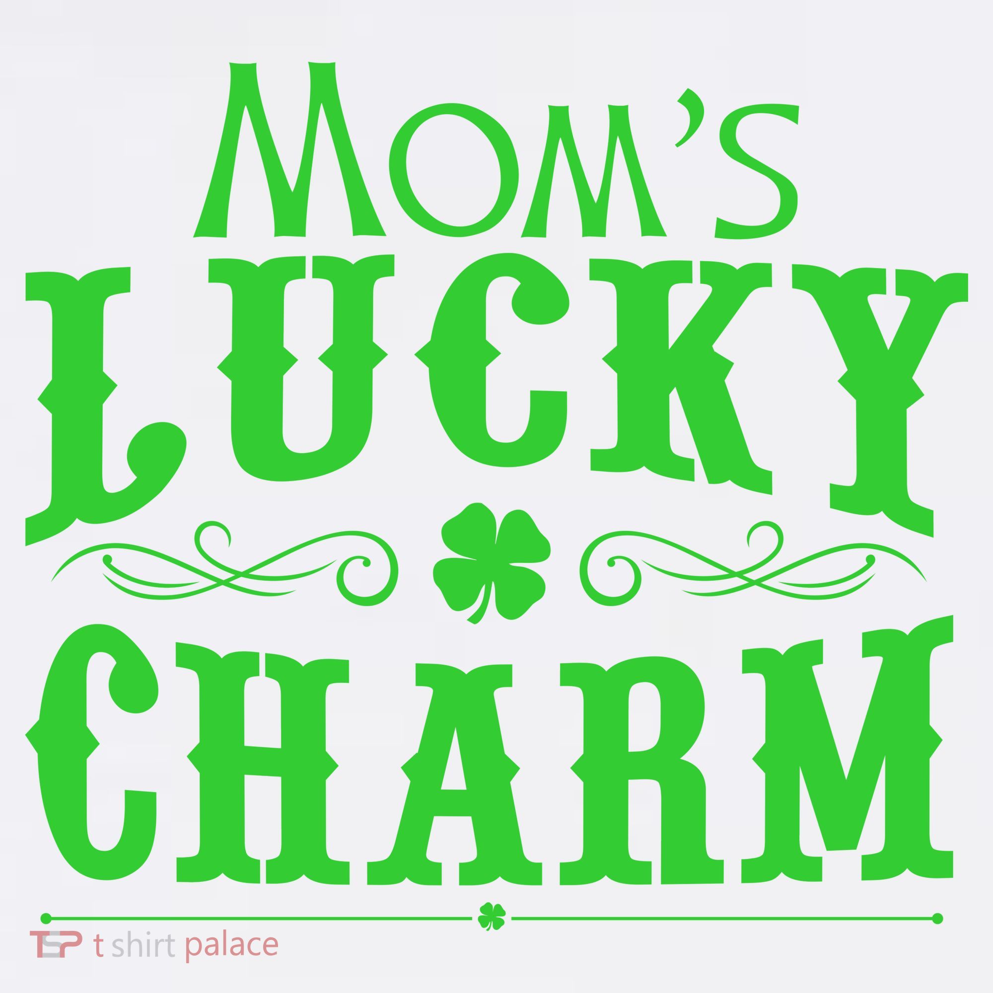 Mom's Lucky Charm Garment-Dyed Sweatshirt