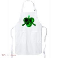 Mark Of Nurgle Green Galaxy Everything Must End Quote Apron thumb 0
