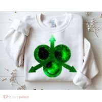 Mark Of Nurgle Green Galaxy Everything Must End Quote Sweatshirt thumb 2