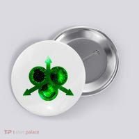 Mark Of Nurgle Green Galaxy Everything Must End Quote Button thumb 0
