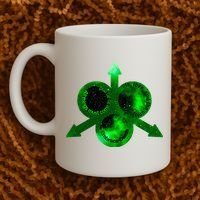 Mark Of Nurgle Green Galaxy Everything Must End Quote Coffee Mug thumb 2