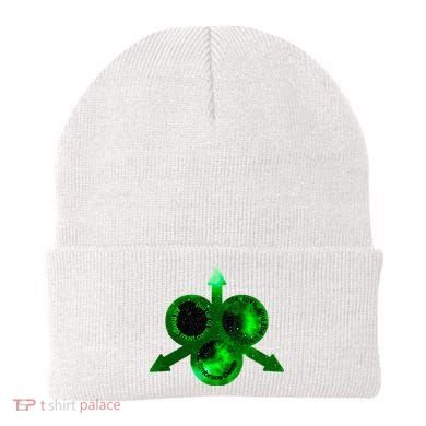 Mark Of Nurgle Green Galaxy Everything Must End Quote Beanie