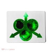 Mark Of Nurgle Green Galaxy Everything Must End Quote Mousepad thumb 0
