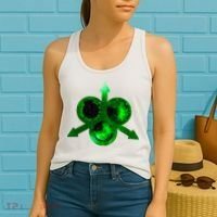 Mark Of Nurgle Green Galaxy Everything Must End Quote Women's Tank Top thumb 2