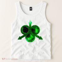 Mark Of Nurgle Green Galaxy Everything Must End Quote Tank Top thumb 2
