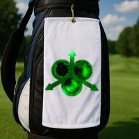 Mark Of Nurgle Green Galaxy Everything Must End Quote Golf Towel thumb 2