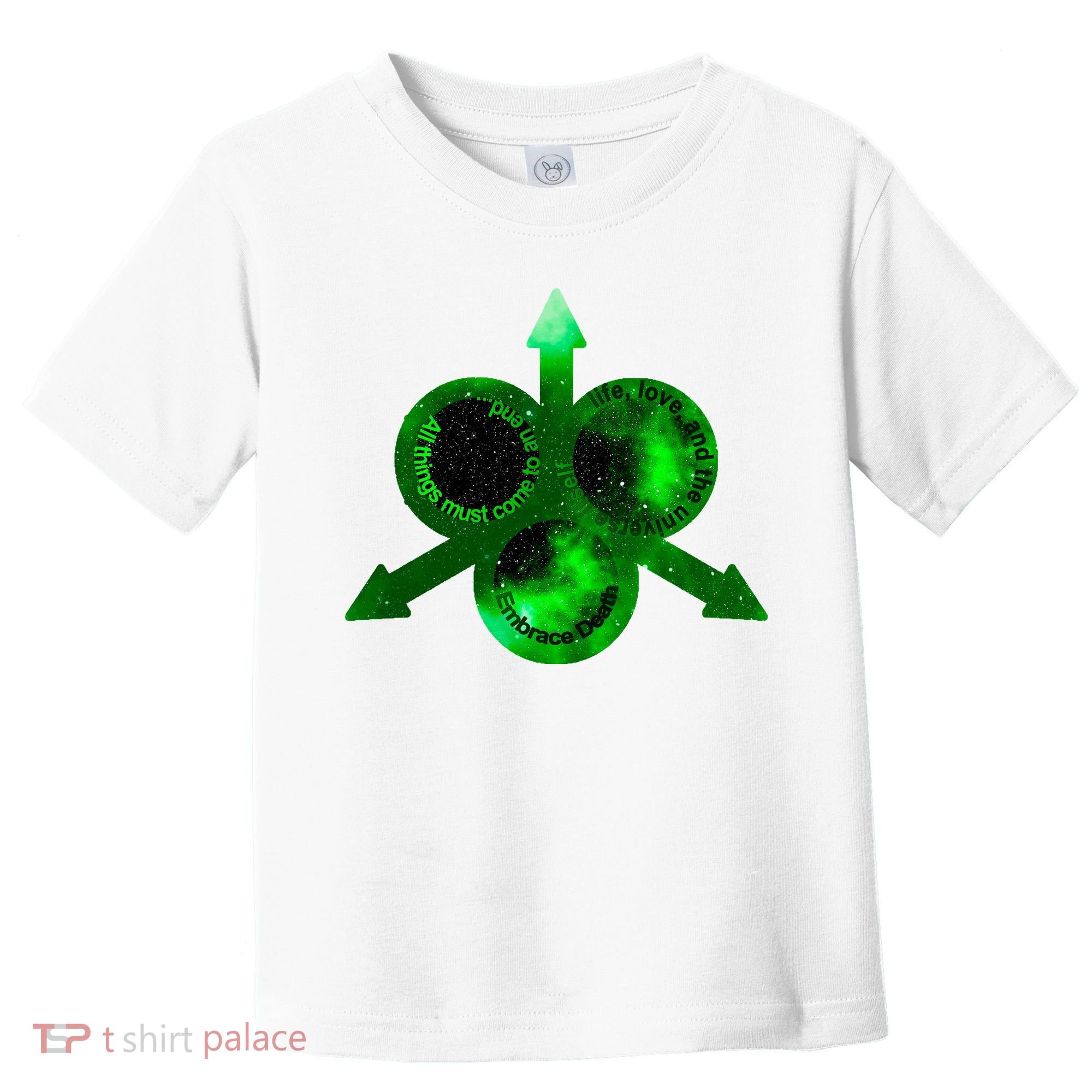 Mark Of Nurgle Green Galaxy Everything Must End Quote Toddler T-Shirt