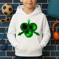 Mark Of Nurgle Green Galaxy Everything Must End Quote Kids Hoodie thumb 2