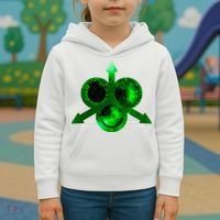 Mark Of Nurgle Green Galaxy Everything Must End Quote Kids Hoodie thumb 3