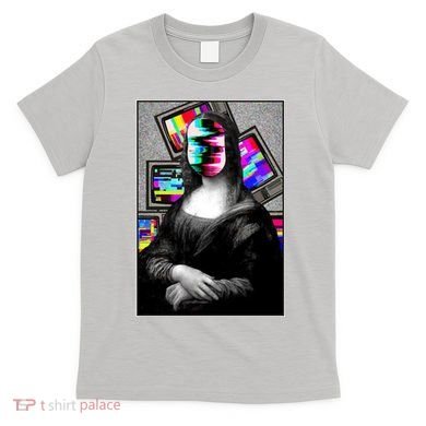 Mona Lisa Glitch T-Shirt