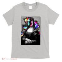 Mona Lisa Glitch T-Shirt thumb 0
