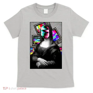 Mona Lisa Glitch T-Shirt