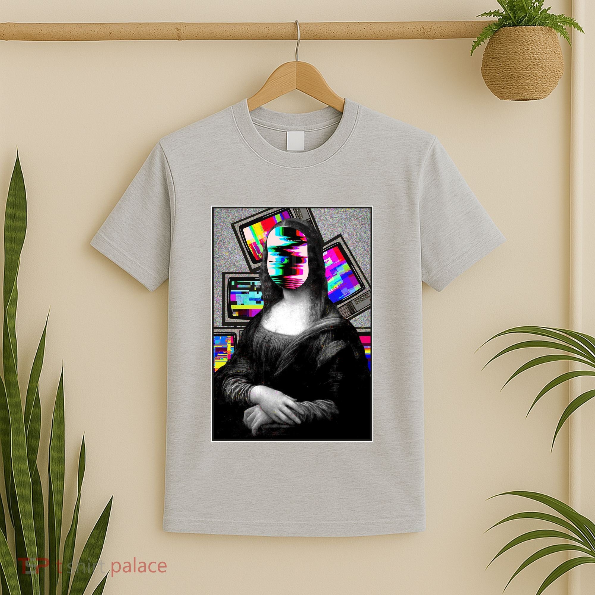 Mona Lisa Glitch T-Shirt