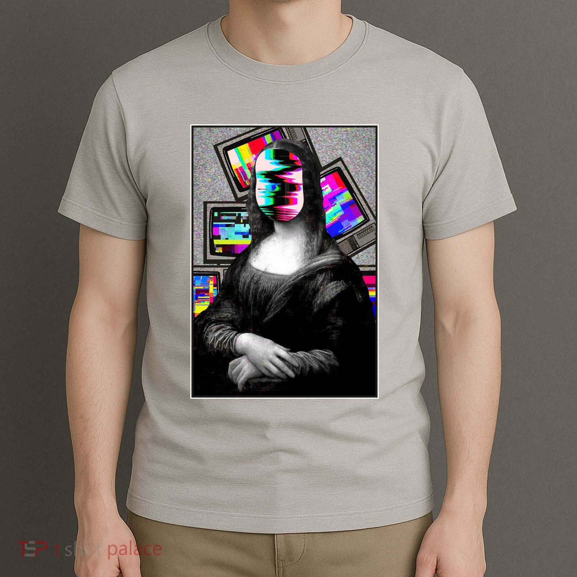 Mona Lisa Glitch T-Shirt