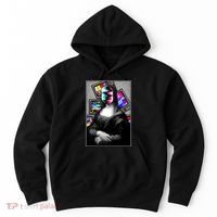 Mona Lisa Glitch Hoodie thumb 0