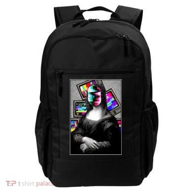 Mona Lisa Glitch Backpack