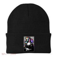 Mona Lisa Glitch Beanie thumb 0