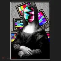 Mona Lisa Glitch Tumbler thumb 3