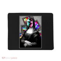 Mona Lisa Glitch Mousepad thumb 0