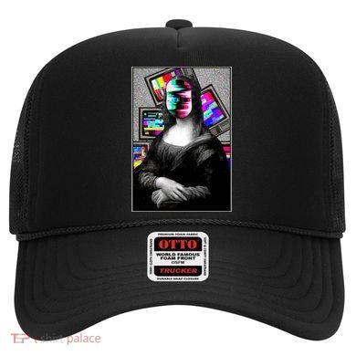 Mona Lisa Glitch Hat