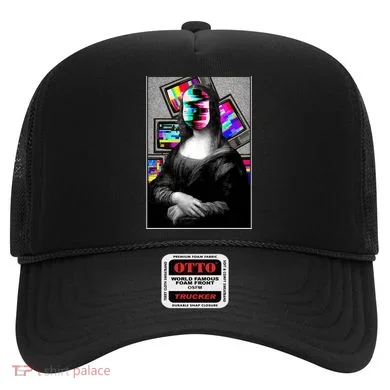 Mona Lisa Glitch Hat