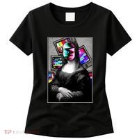 Mona Lisa Glitch Women's T-Shirt thumb 0